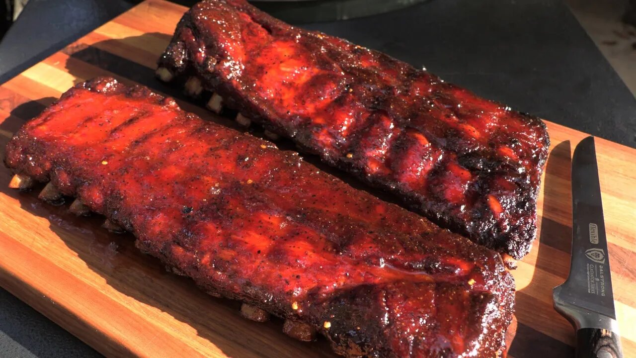 Rib Candy Baby Back Ribs | Slow 'n Sear Smoked Ribs on Weber Kettle