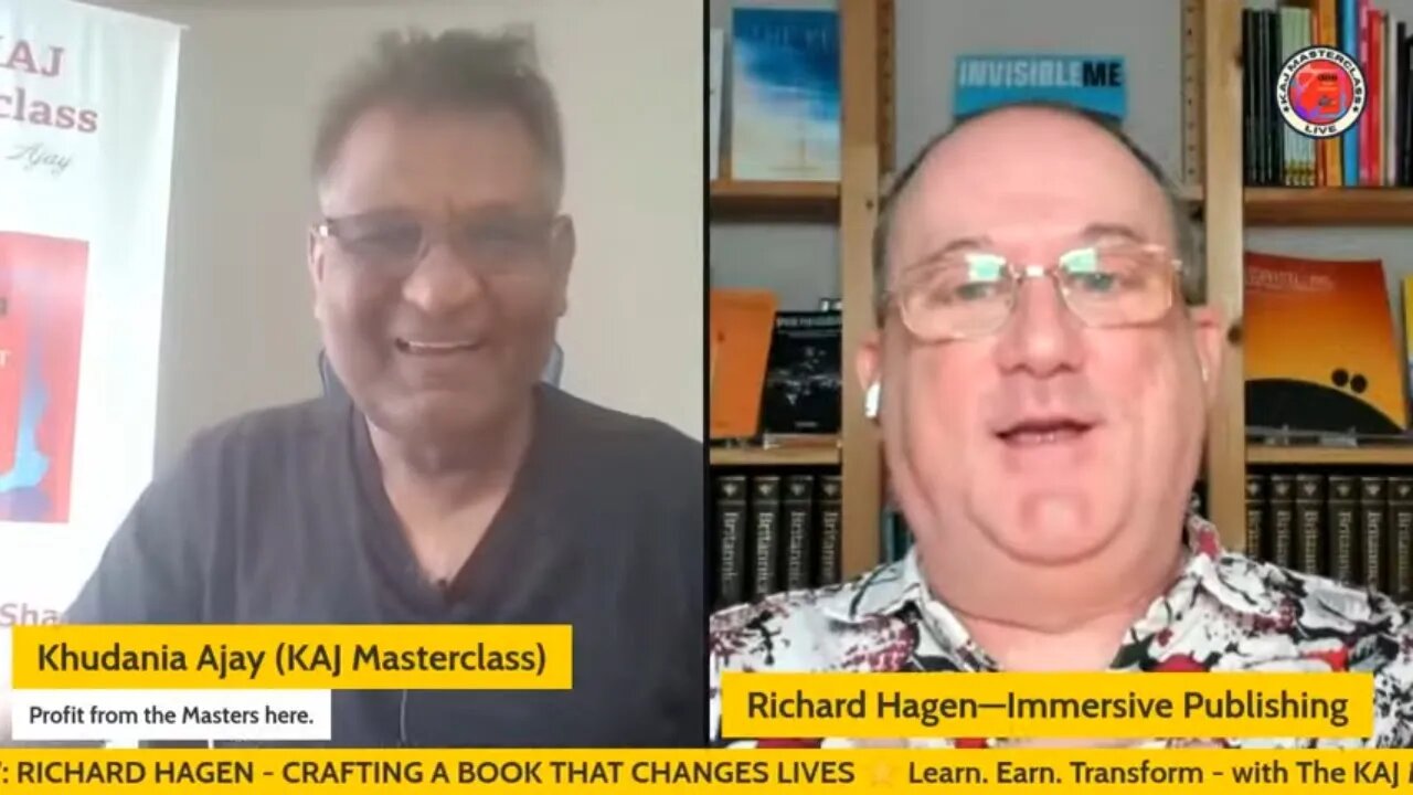 Richard Hagen's Guide to Writing Life-Altering Books