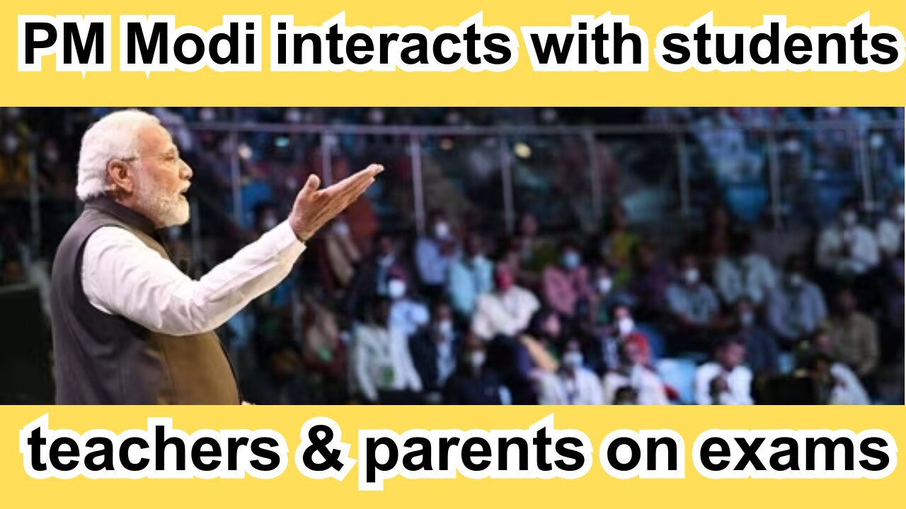 Pariksha Pe Charcha 2024 LIVE | PM Modi interacts with students, teachers & parents on exams