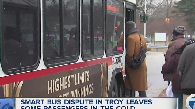 Dispute leaves SMART passengers in Troy in the cold