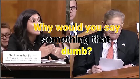 MAGA Senator DESTROYS Woke Law Professor in Senate Hearing – Sparks Fly in Fiery Exchange