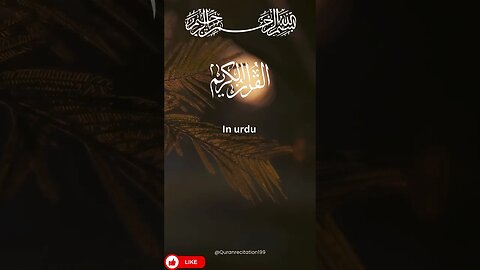 Al quran Urdu #youtubeshorts