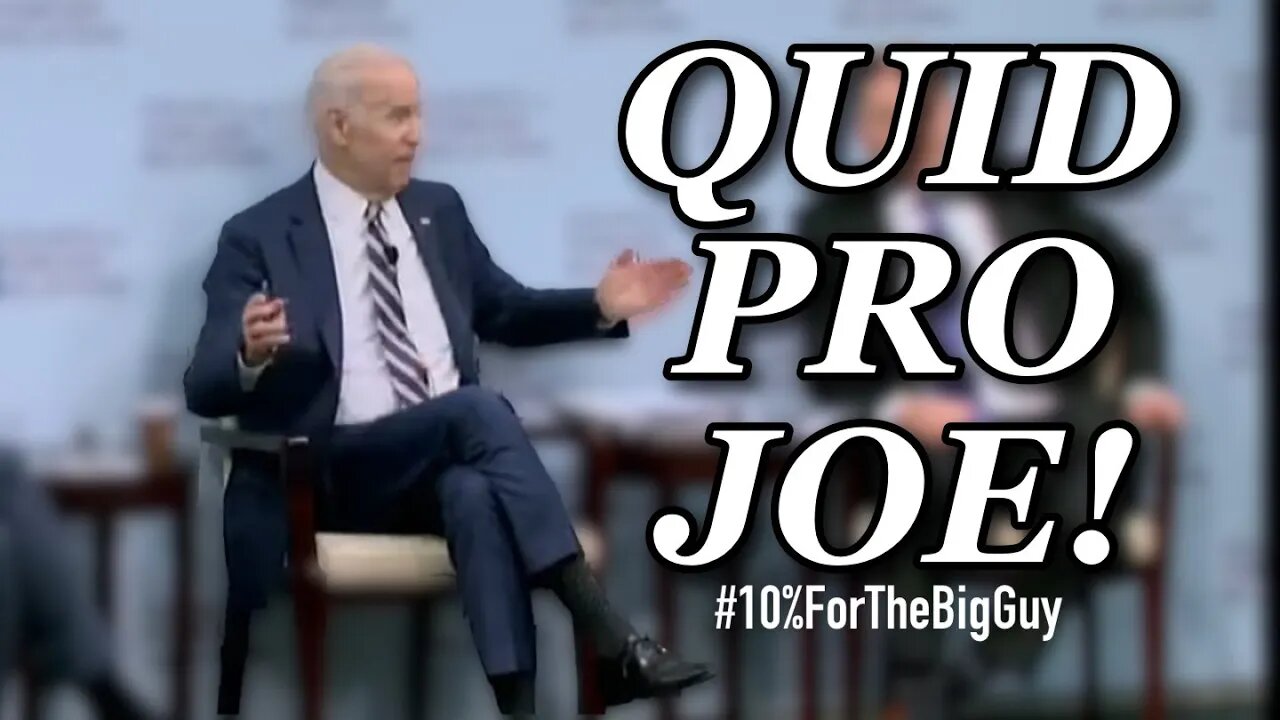 QUID PRO JOE - In His OWN WORDS!