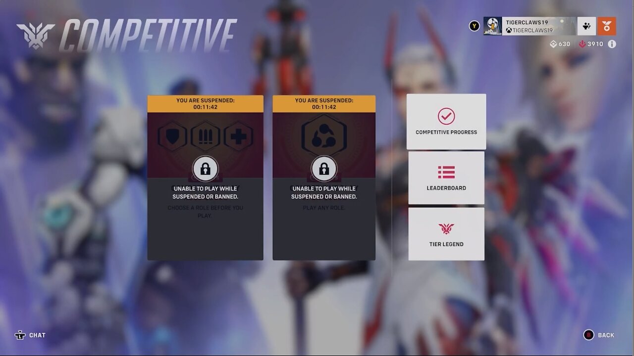 Lets look at why I got suspended. Because Blizzard disconnected me.