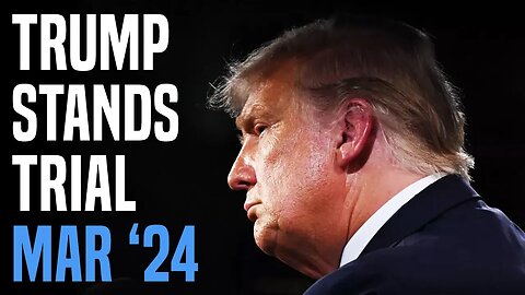 Trump criminal trial scheduled for March, MIDDLE of 2024 election