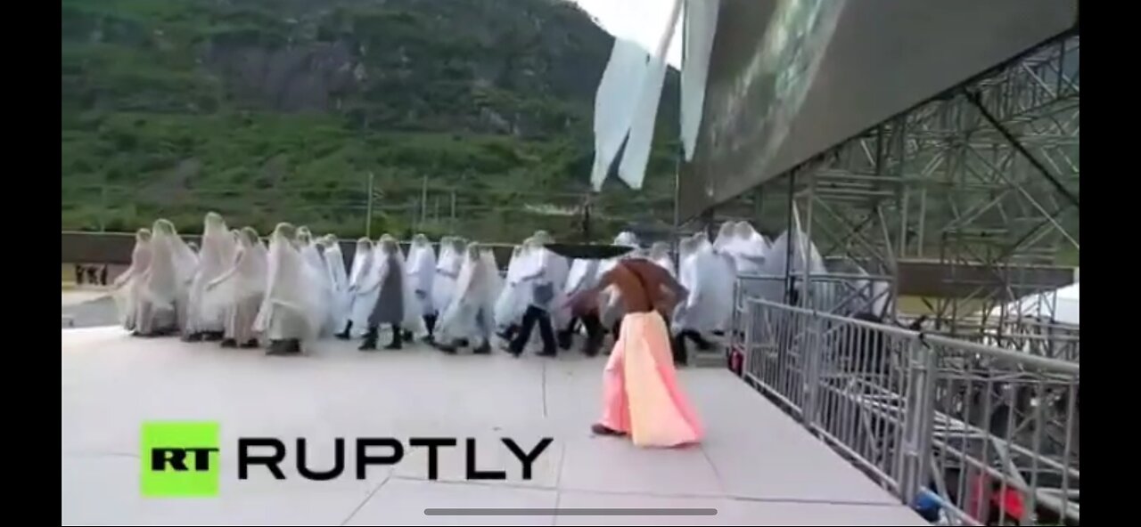 2016 Switzerland: Creepy Tunnel Ceremony Near CERN