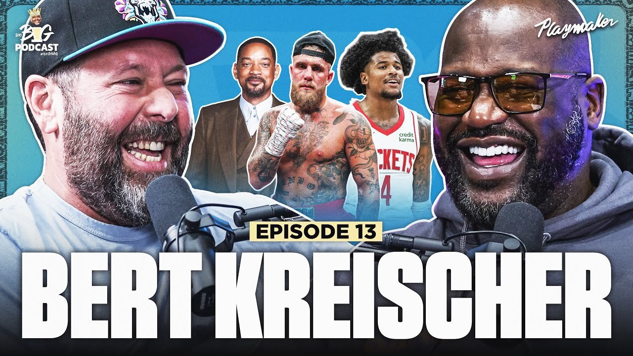 Bert Kreischer Had Shaq In Tears, Talks Tyson vs Paul & Jalen Green Controversy