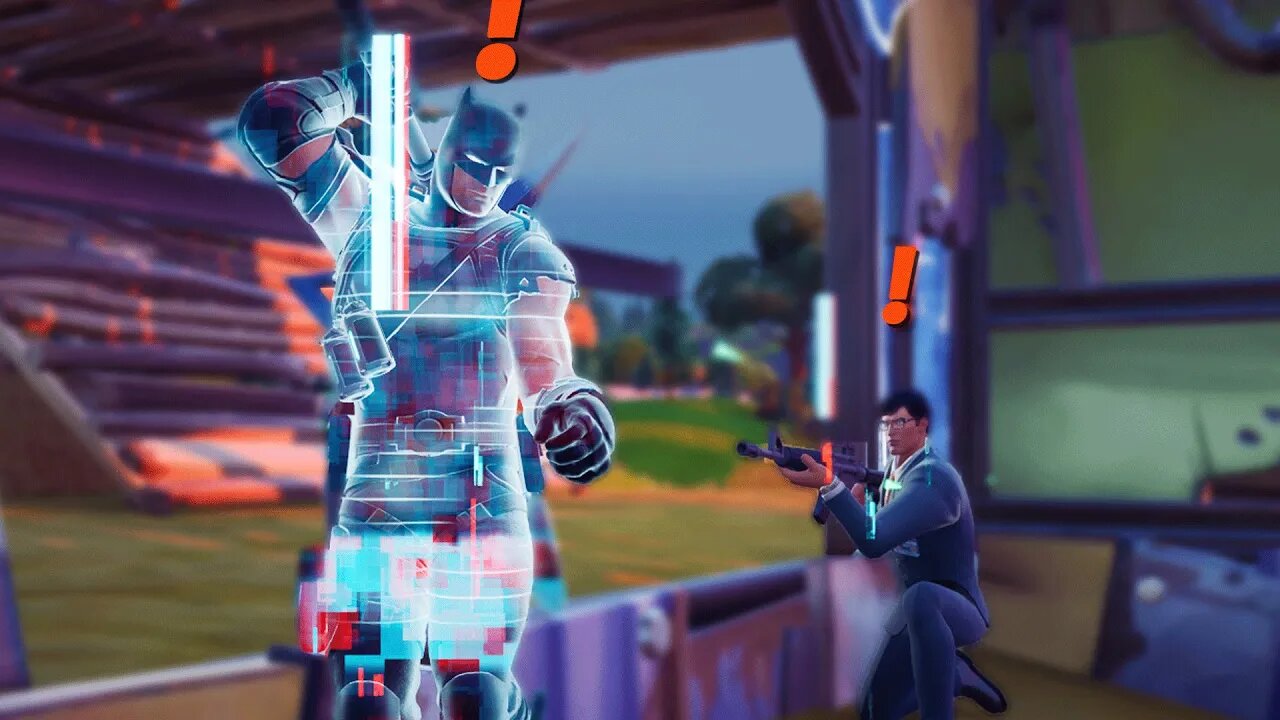 What happens if Batman NPC meets Superman NPC in Fortnite?