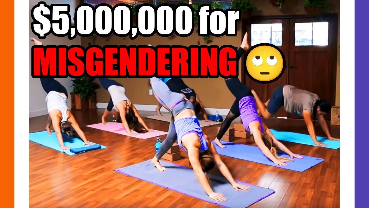 Tr4ns Sues Yoga Studio For $5,000,000 🟠⚪🟣 NPC Politics