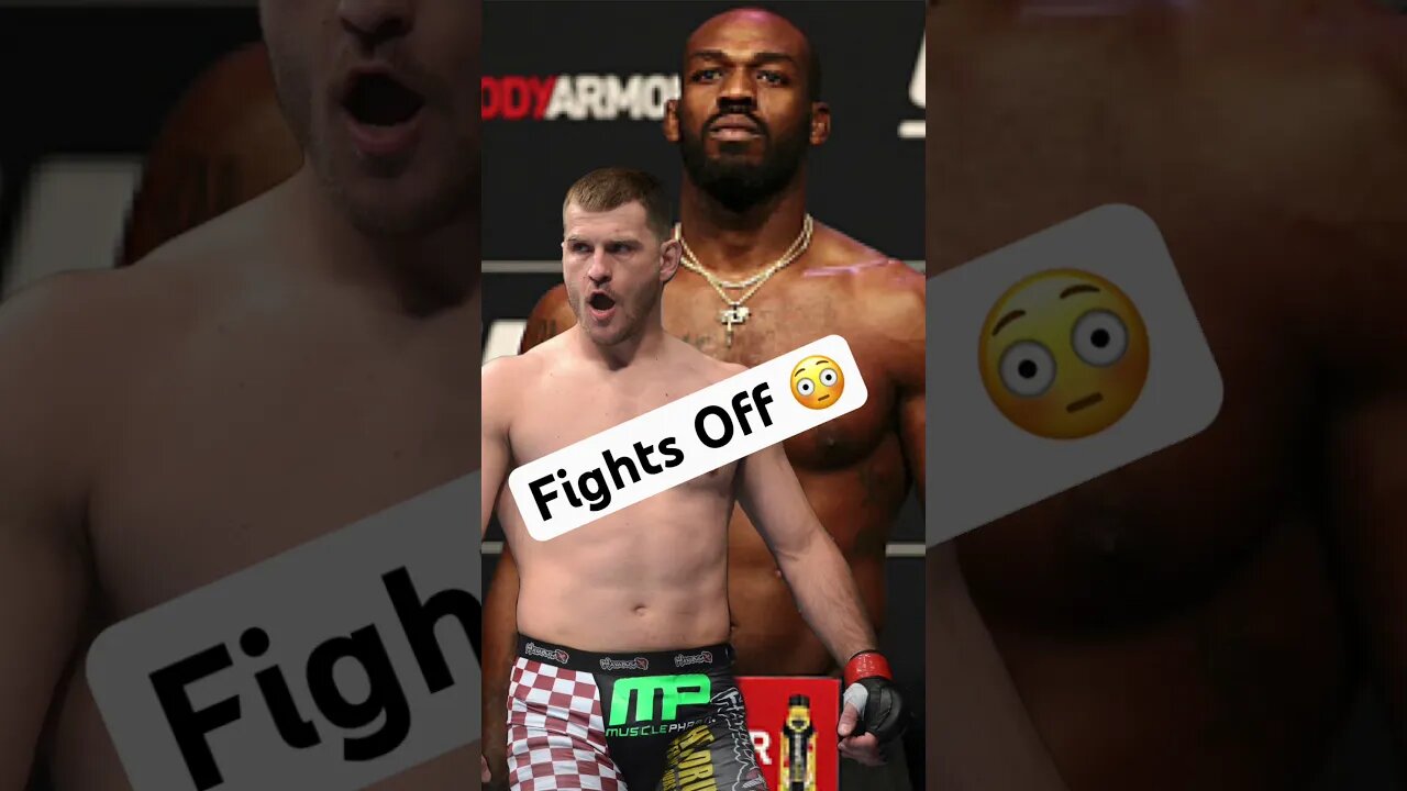 Jon Jones vs Stipe Miocic is Off UFC 295 🥲 #jonjones #ufc295 #stipemiocic