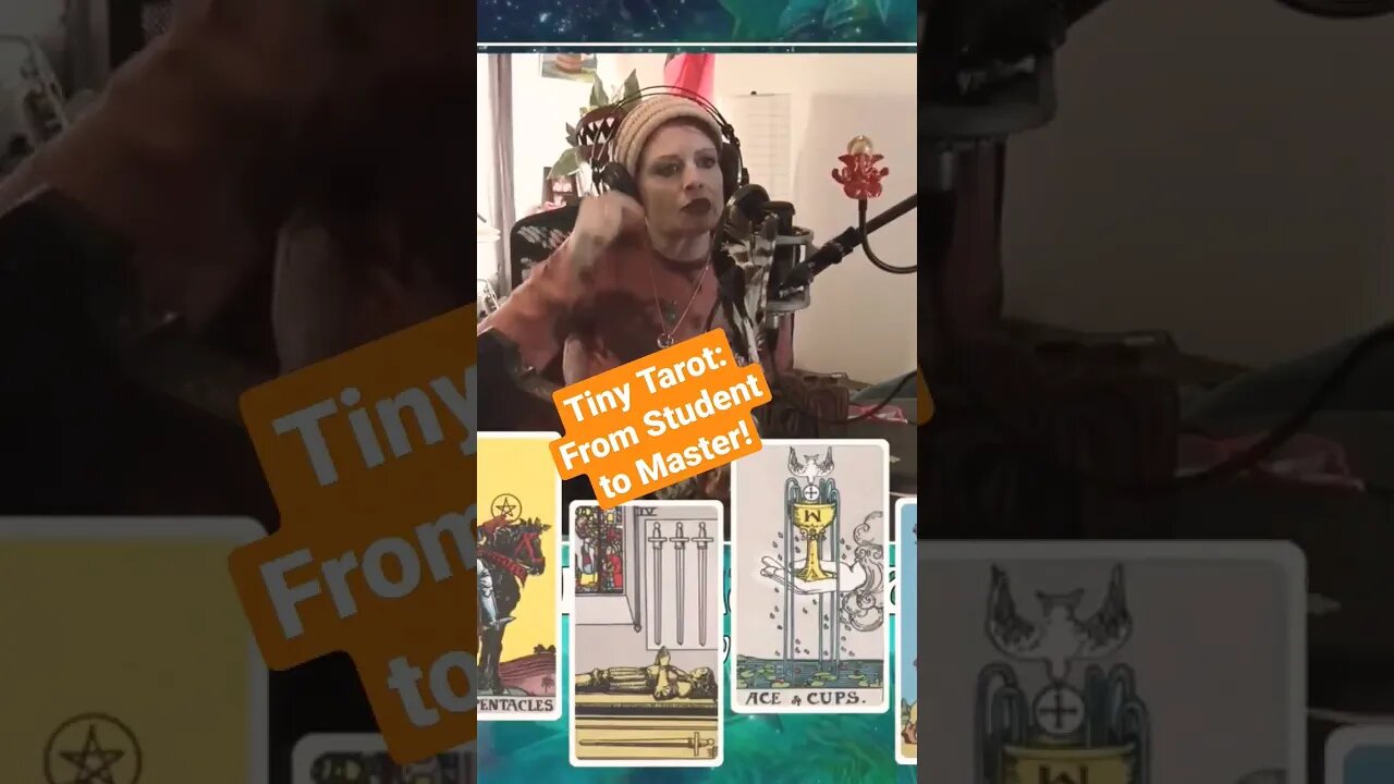 Tiny Tarot Podcast NEW EPISODE: This is a powerful🔥🌟⚡️ (the LOST episode, in fact!!😮)