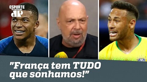 "França tem TUDO que sonhamos ver na Seleção!", diz narrador