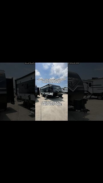 Never seen an RV with bunks like this before! 2023 Grand Design Transcend 235BH #rv #camping