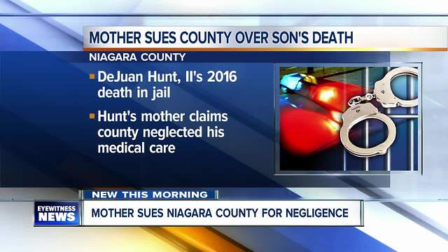 Mother suing Niagara County over son's death in jail