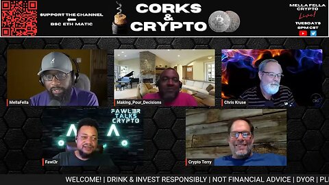 CORKS & CRYPTO LIVE EP.18 | ABOUT REVERSE REBASING