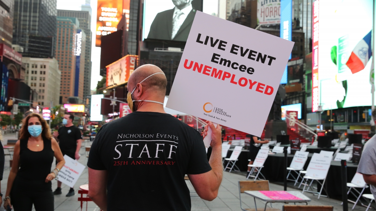 Nearly Half Of All Live-Event Workers In U.S. Are Now Unemployed