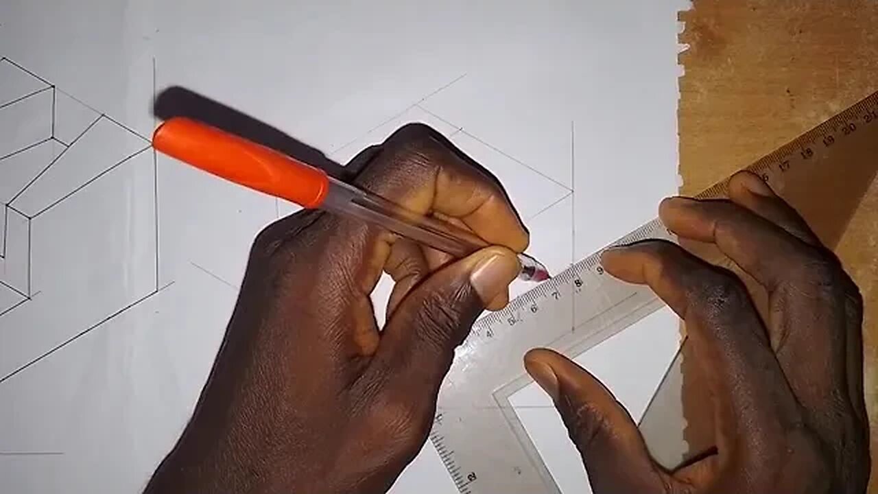 Conversion of Orthographic Views into Isometric View