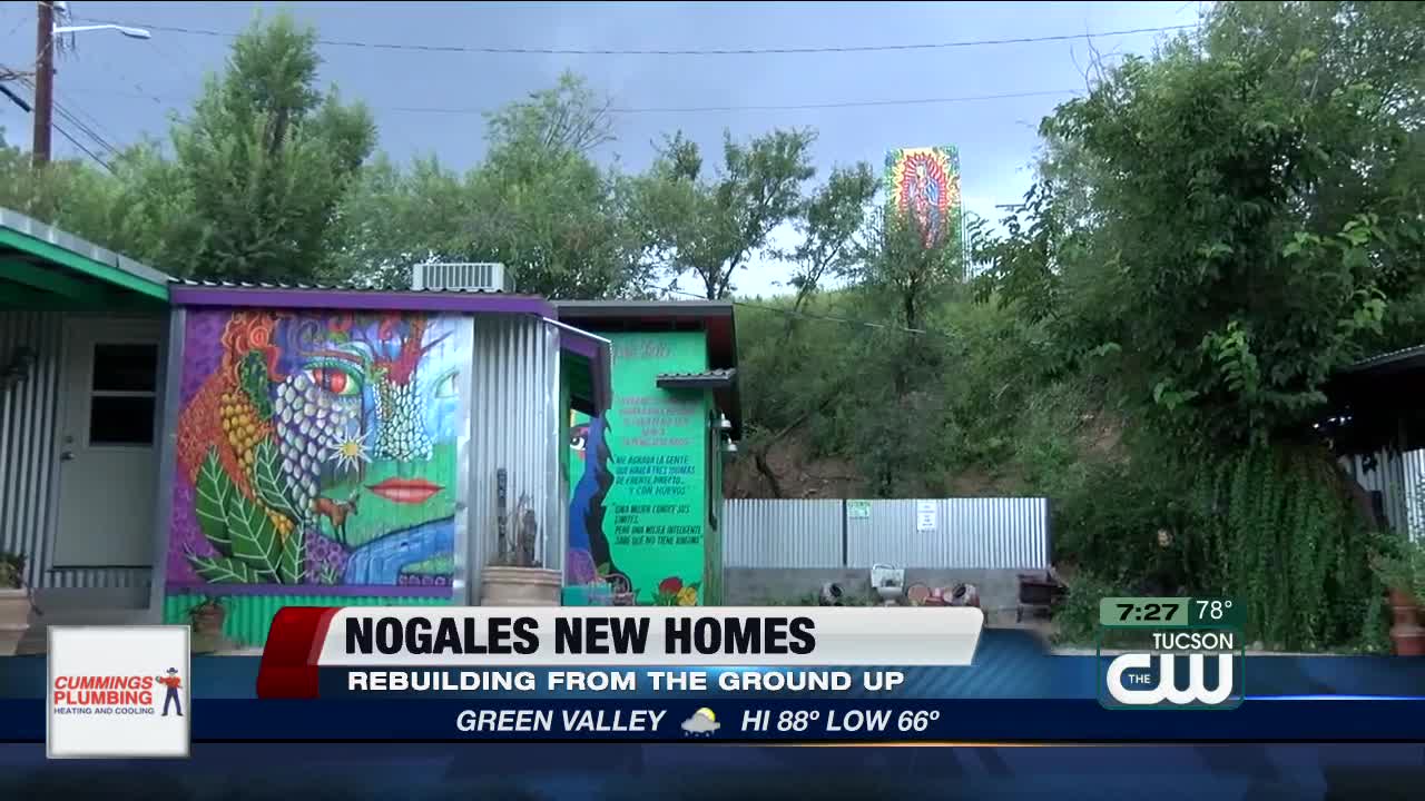 Nogales woman turns property known as a dump into dignified living