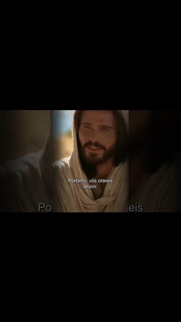 JESUS ENSINA A ORAR - PAI NOSSO #shorts