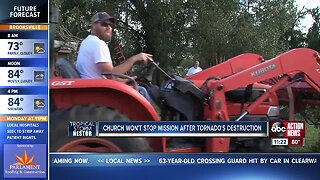EF-2 tornado destroys church building in Polk County used to feed families in need