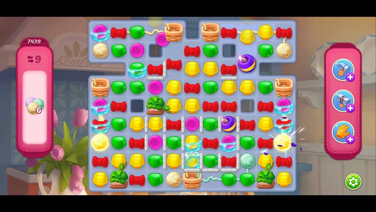 Playrix Homescapes Gameplay Walkthrough Level 7439