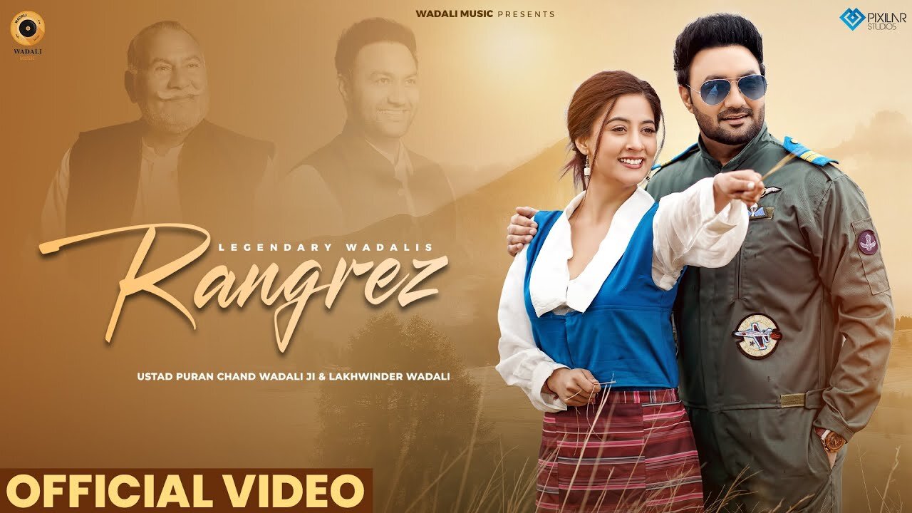 Rangrez (Official Video) | Ustad Puran Chand Wadali Ji | Lakhwinder Wadali | Sufiyan Bhatt | Latest