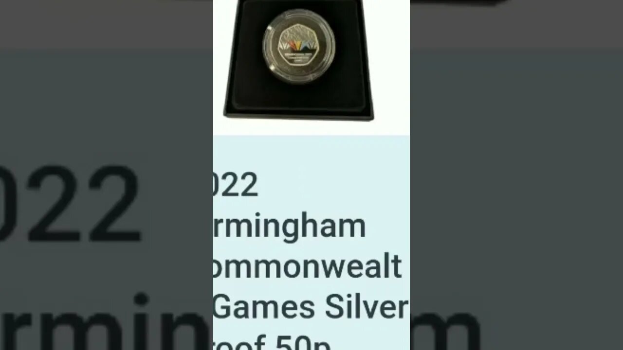 ￼ #2022 #Birmingham #Commonwealth #Games #Silver #Proof #50p Only at #ChangeChecker com #investments