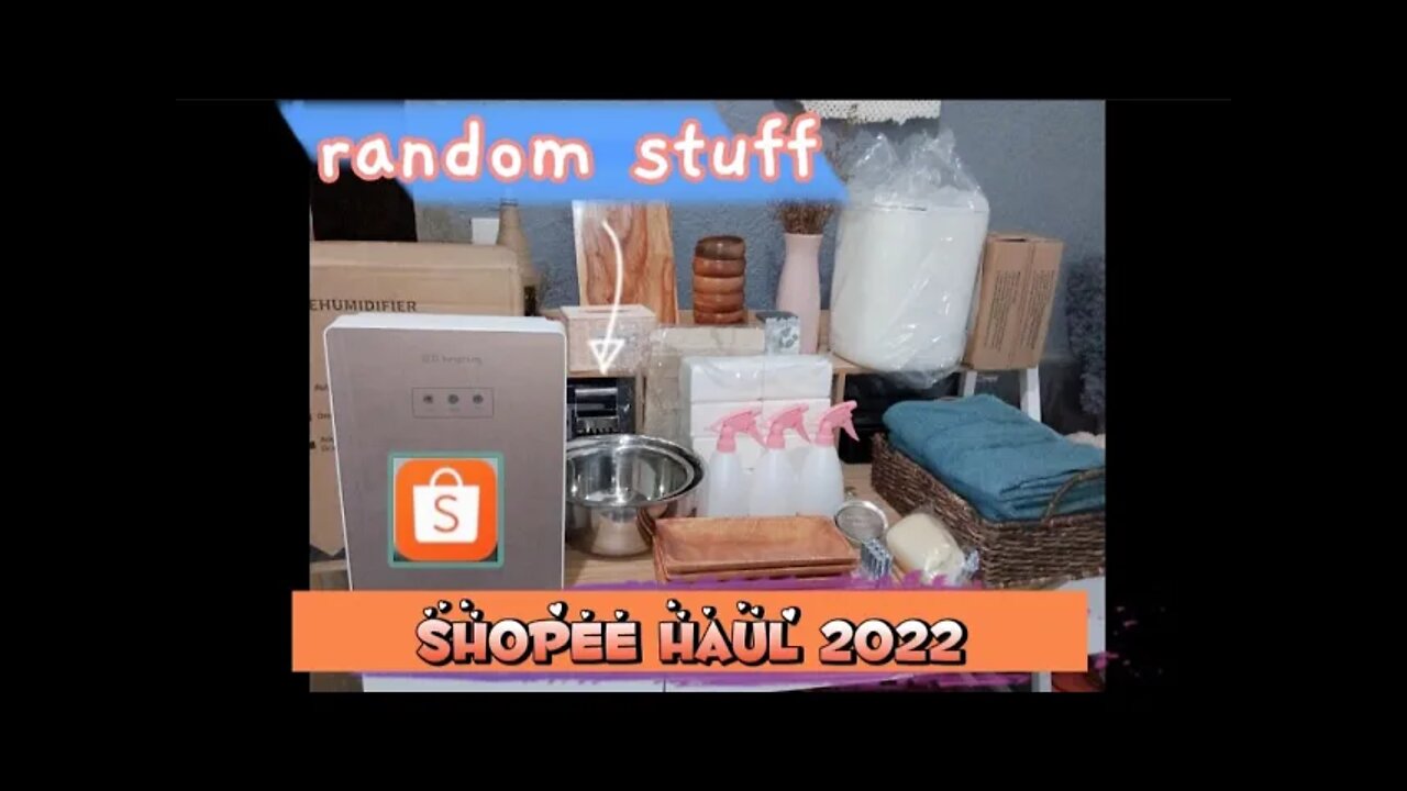 SHOPEE HAUL (Induction Trash Can, Dehumidifier,Portable fan,Cork Bottles,Abaca Storage,etc.)