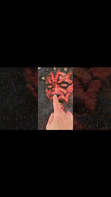 Darth Maul has been defeated! #puzzle #challenge #shorts #puzzles #jigsawpuzzle