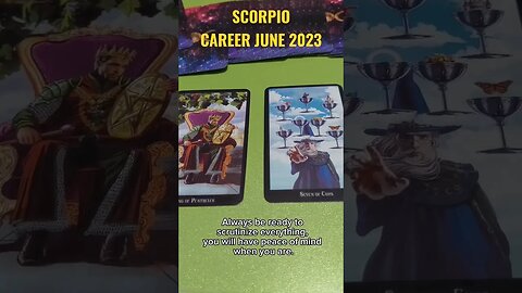 Scorpio Career June 2023 #careerreading #tarotreading #tarot #career #scorpio