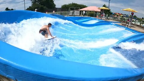flowrider - Jake - 2 at Soak City, Kings Island
