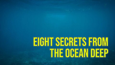 8 Secrets From The Ocean Deep