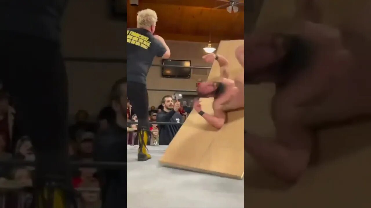 #ECW Legend Shane Douglas Puts The Mecca Through A Table 😲