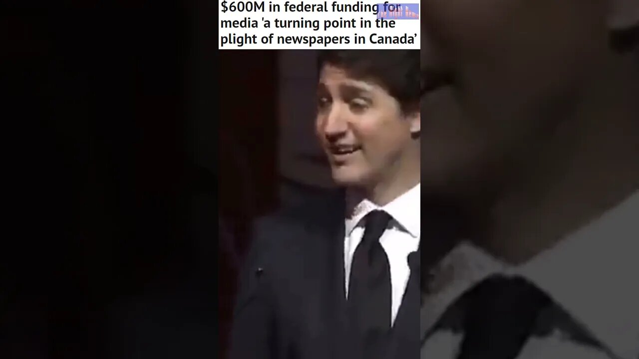 Flashback : Justin Trudeau in 2019 admits to buying off the Canadian media.