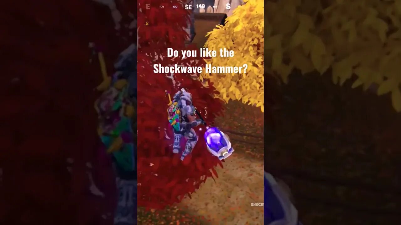 Do You Like The Shockwave Hammer? 🤔 #shorts #fortnite #shockwavehammer #viral #trending