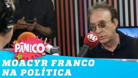 Moacyr Franco sobre carreira de deputado: 'Me decepcionei comigo mesmo'