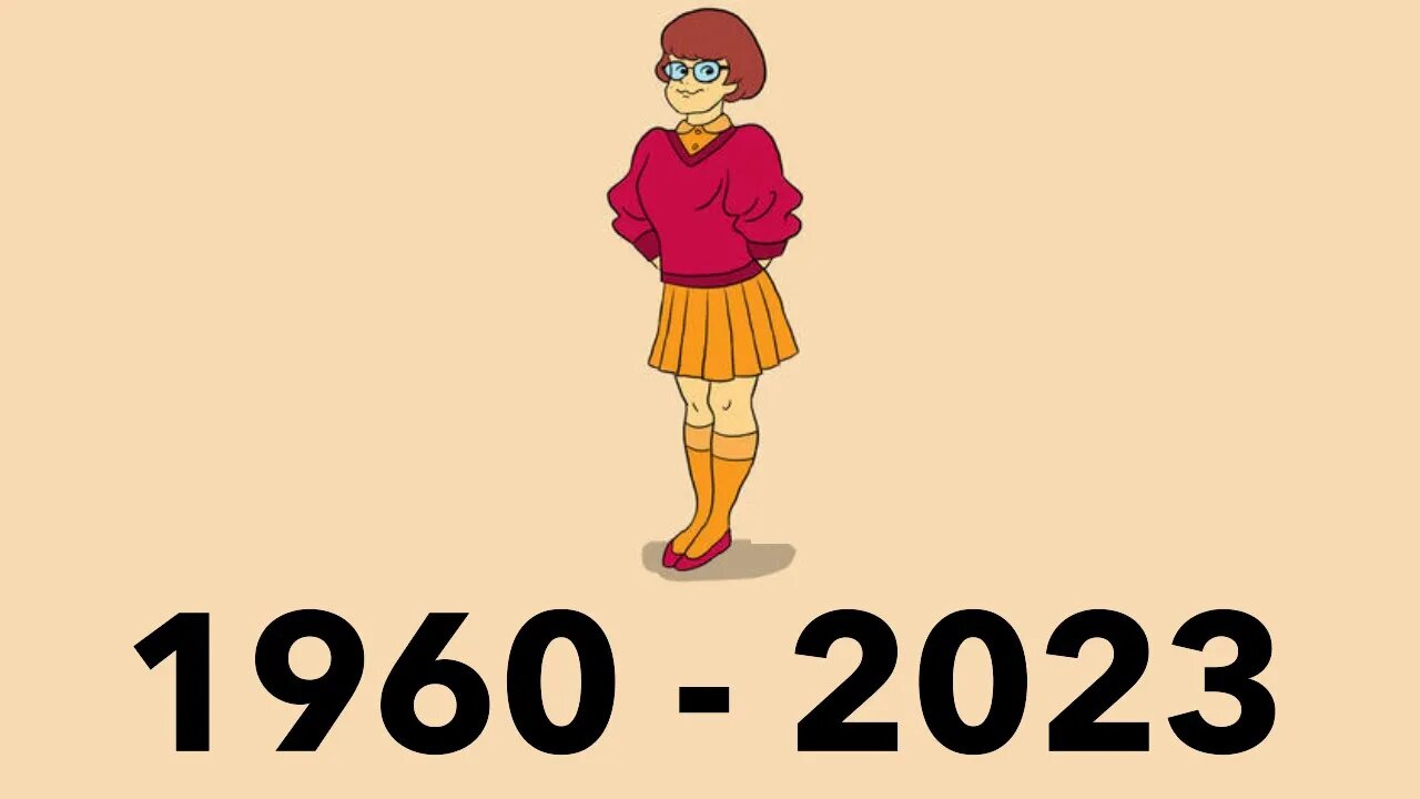 Evolução da personagem Velma (1960-2023)