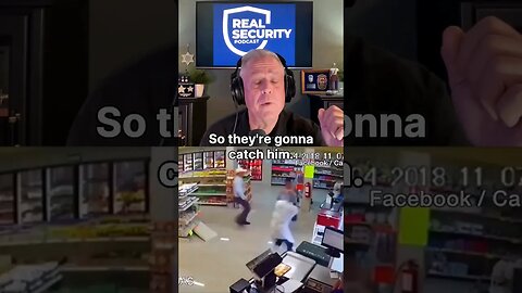 Man with a cowboy hat takes down an armed suspect. He had a plan! #preparedness #fight