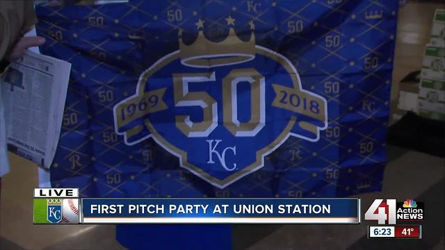 First Pitch Party at Union Station