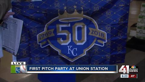 First Pitch Party at Union Station
