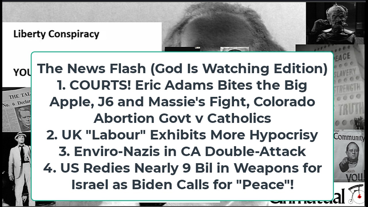 Liberty Conspiracy LIVE 9-26-24! Eric Adams Apple, J6 Stonewall, Harris "Rules" Economy?