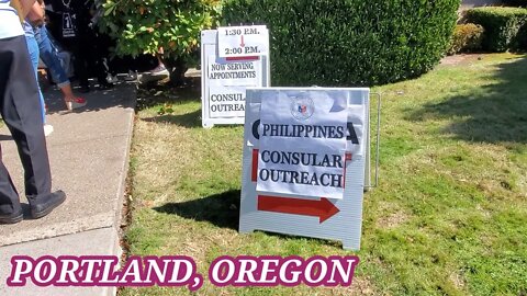 Filipina in USA/ PHILIPPINES CONSULAR OUTREACH- PORTLAND, OREGON 🇺🇸 SEPTEMBER 2021