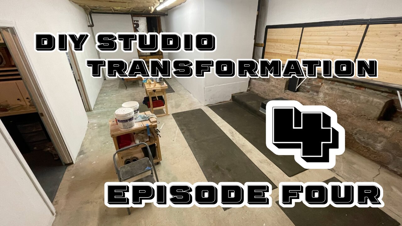 Transforming a Commercial Space into an Art Studio | Ep. 4: Cleaning & Whitewashing Walls