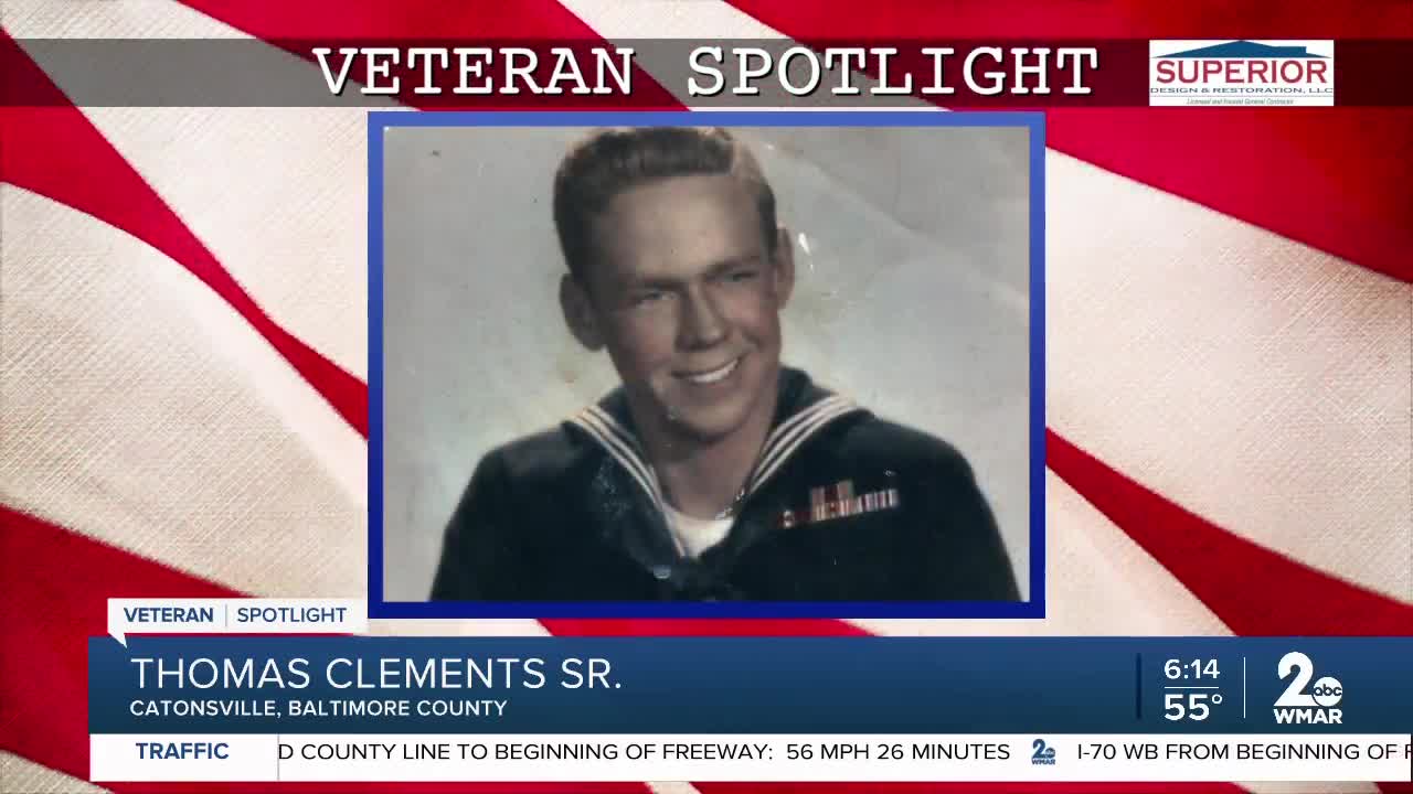 Veteran Spotlight: Thomas Clements, Sr. of Catonsville