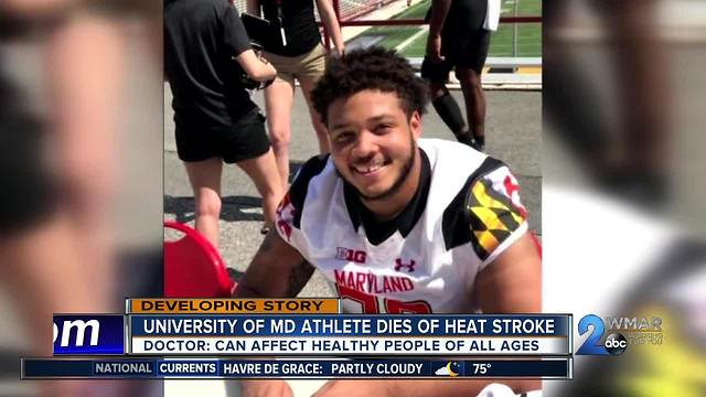 19-year-old athlete dies from heat stroke, doctors say it can happen to anyone, any time