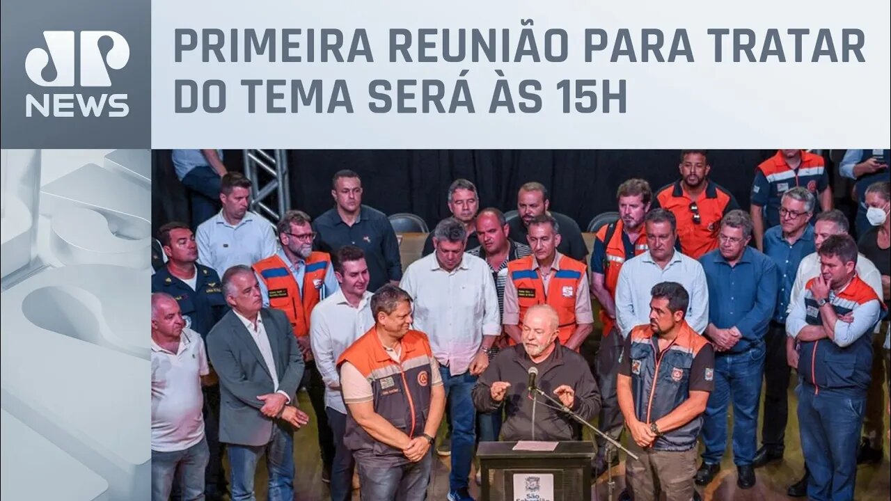 Lula convoca ministros para discutir socorro às vítimas no litoral norte de SP