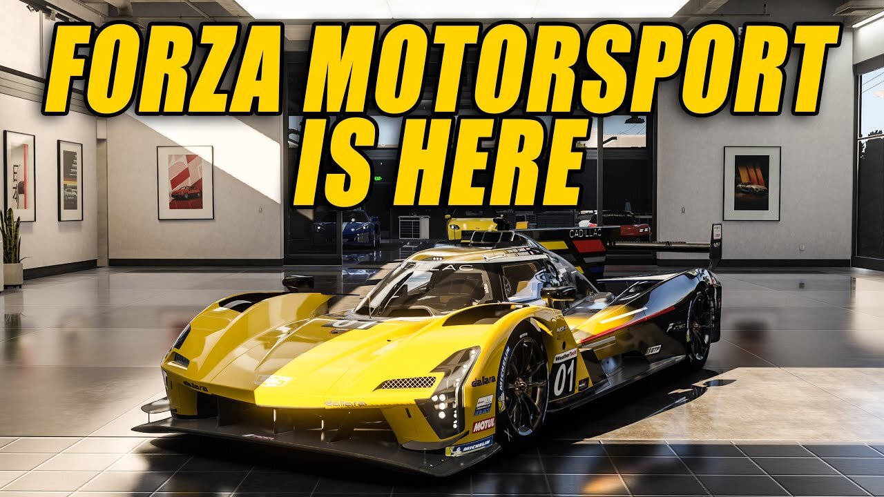 Live- First Look at the New Forza Motorsport