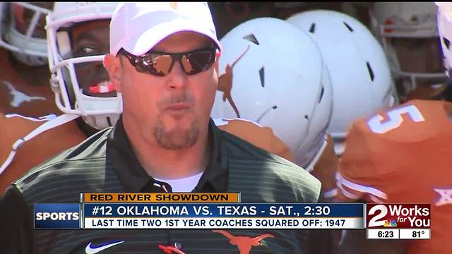 Lincoln Riley, Tom Herman square off in Red River Showdown