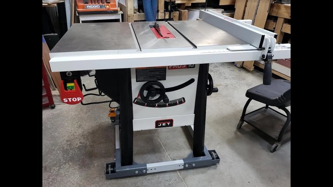 Jet JPS-10 table saw updates