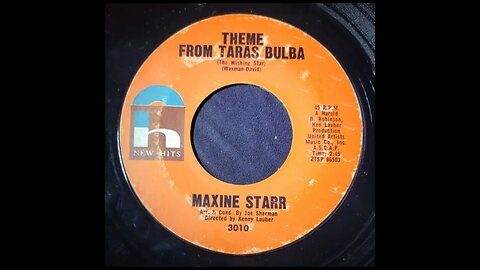 Maxine Starr – Theme From Taras Bulba (The Wishing Star)